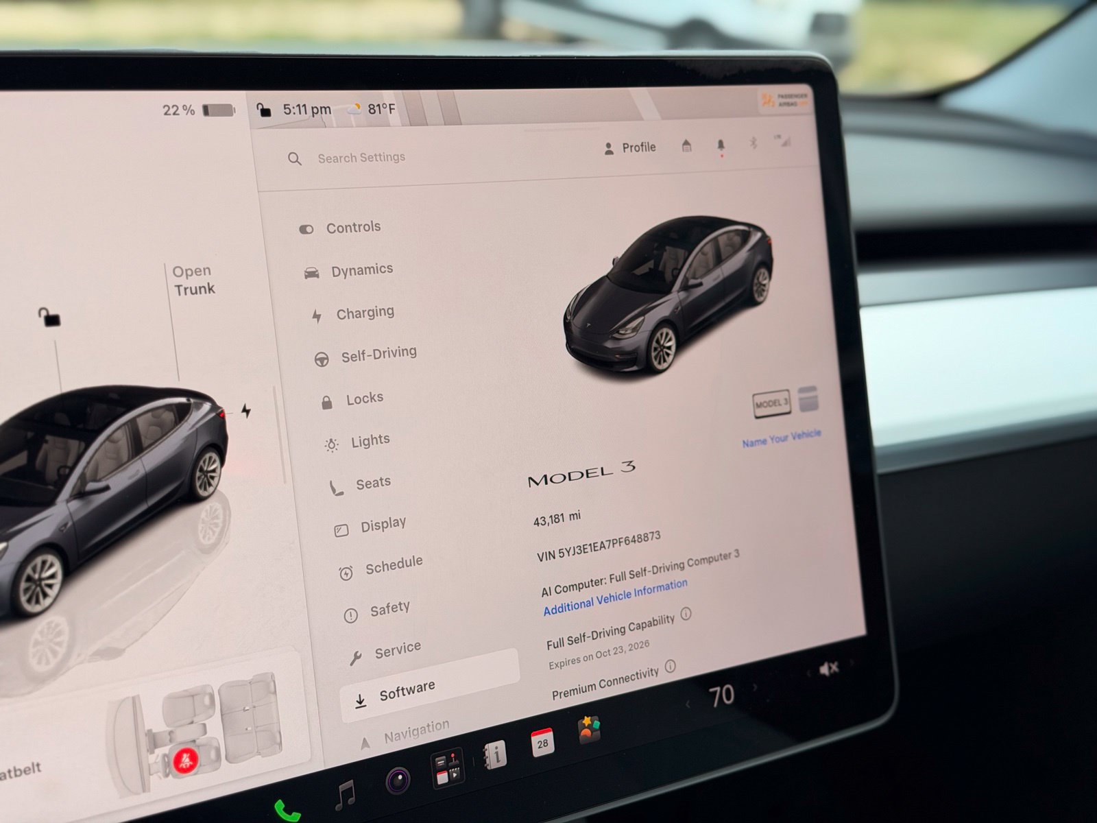 Used 2023 Tesla Model 3 Standard Range RWD image 45
