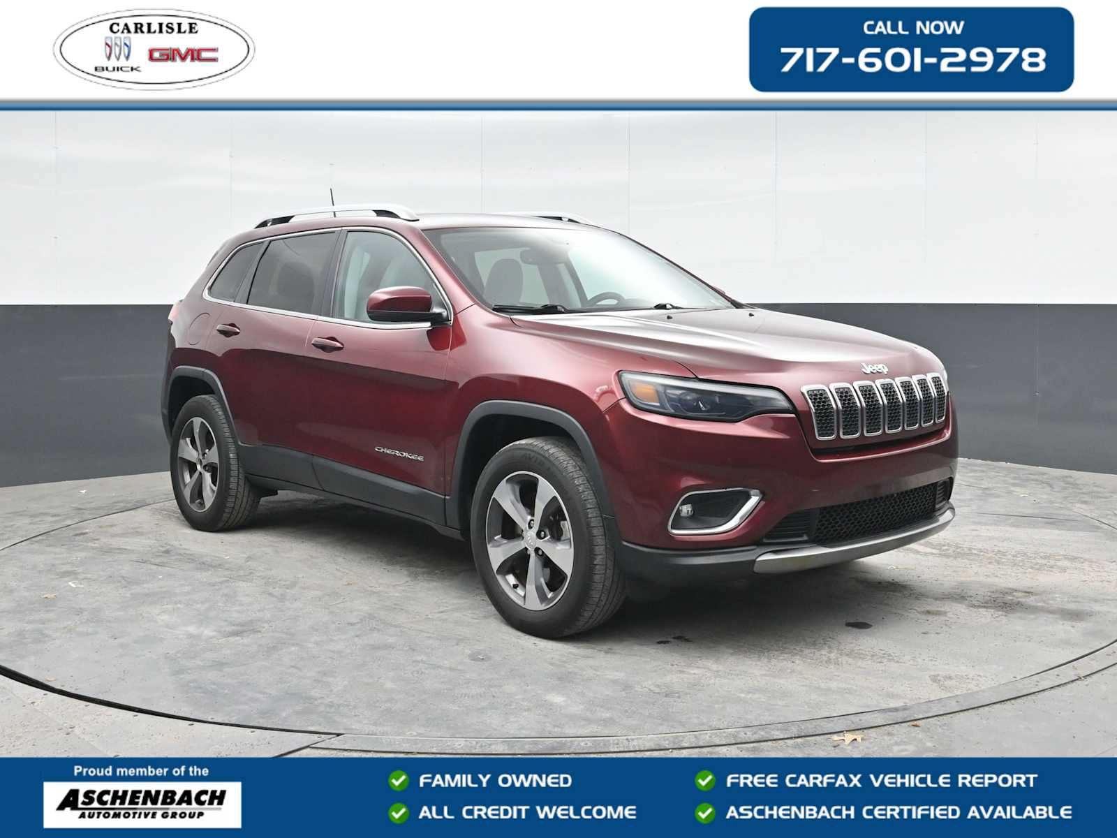 Used 2019 Jeep Cherokee Limited AWD/4WD image 1