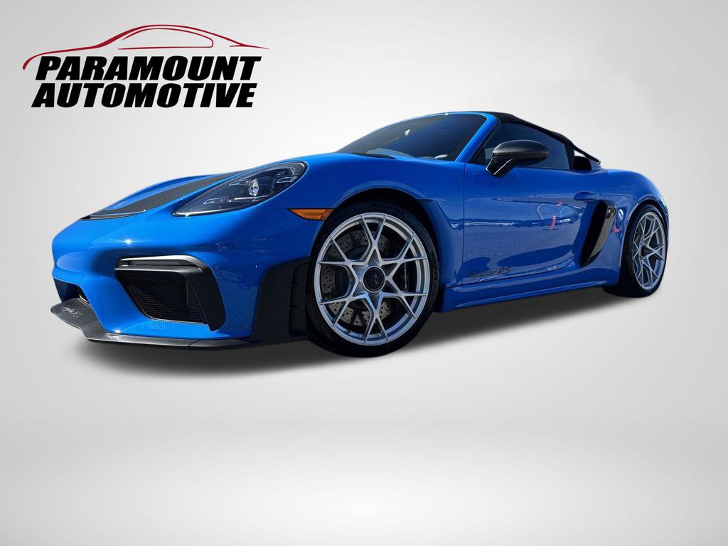 Used 2025 Porsche 718 Boxster Spyder RS w/ Weissach Package RWD image 2