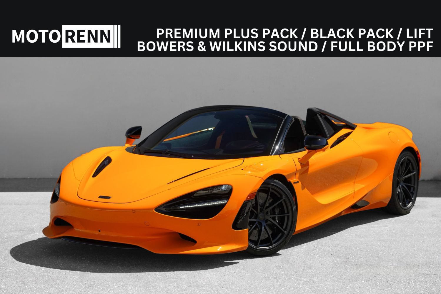 Used 2026 McLaren 750S Spider RWD image 1