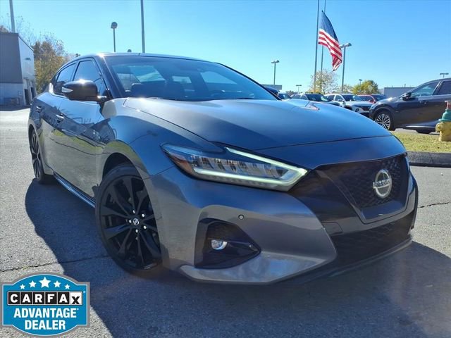 Used 2021 Nissan Maxima SR w/ Sport Mat Group FWD image 1