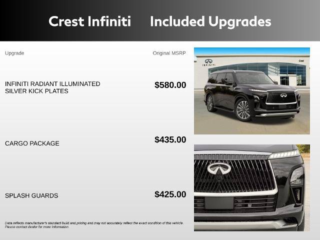 Certified 2026 INFINITI QX80 Luxe w/ Cargo Package RWD image 5