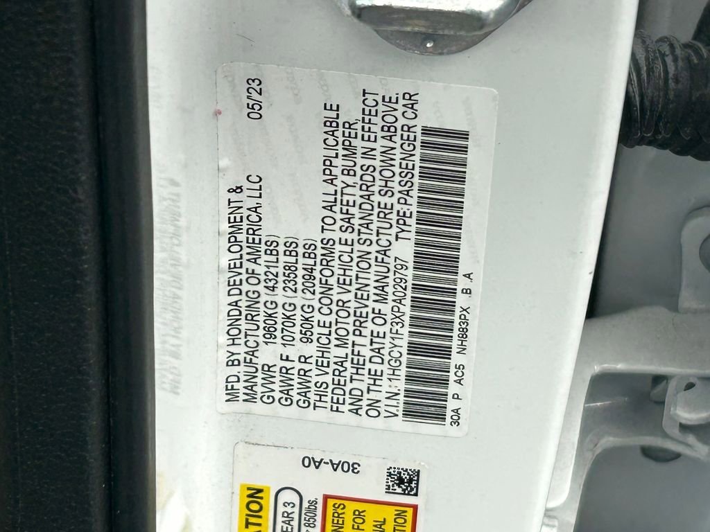 Used 2023 Honda Accord EX image 43
