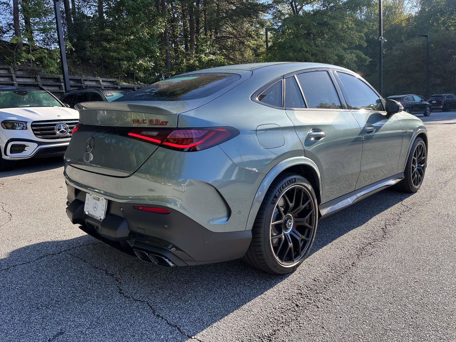 Certified 2025 Mercedes-Benz GLC 63 AMG S w/ Driver Assistance Package image 8