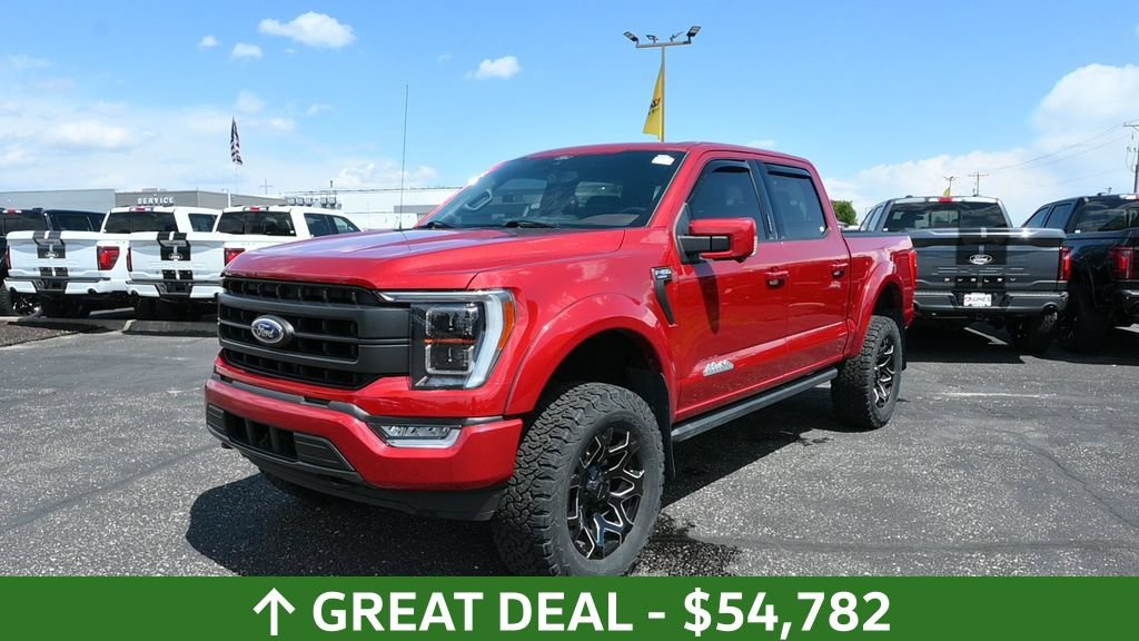 Used 2021 Ford F150 Lariat w/ Equipment Group 502A High AWD/4WD image 4