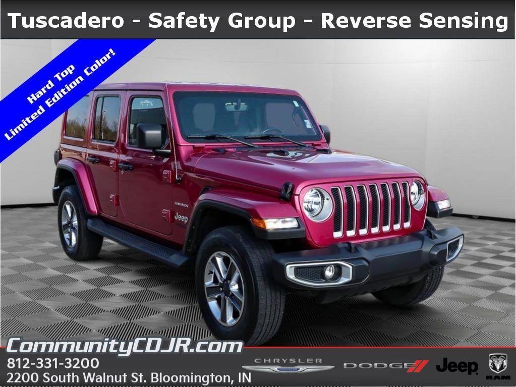 Used 2022 Jeep Wrangler Unlimited Sahara w/ Safety Group image 1