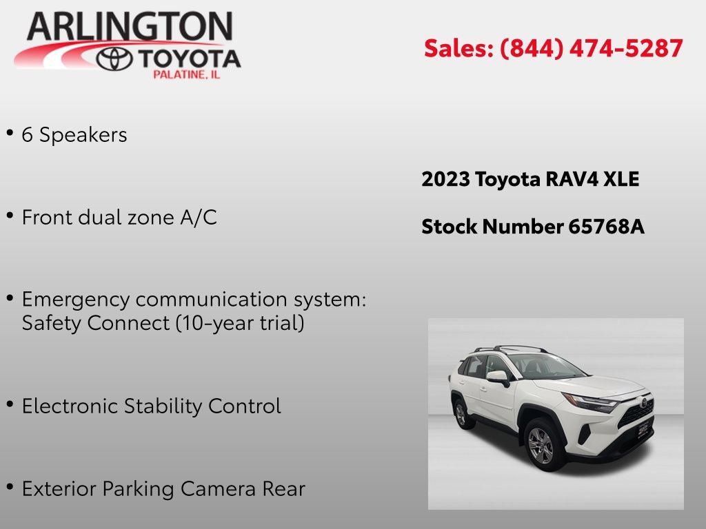 Used 2023 Toyota RAV4 XLE AWD/4WD image 4