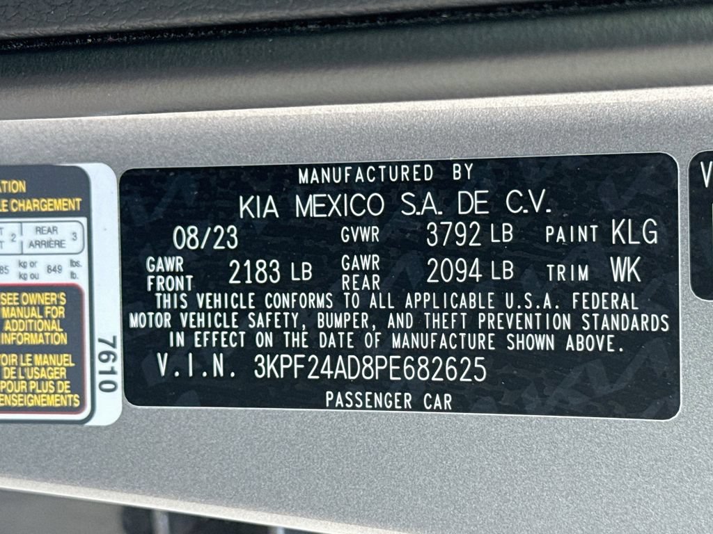 Certified 2023 Kia Forte LXS FWD image 33