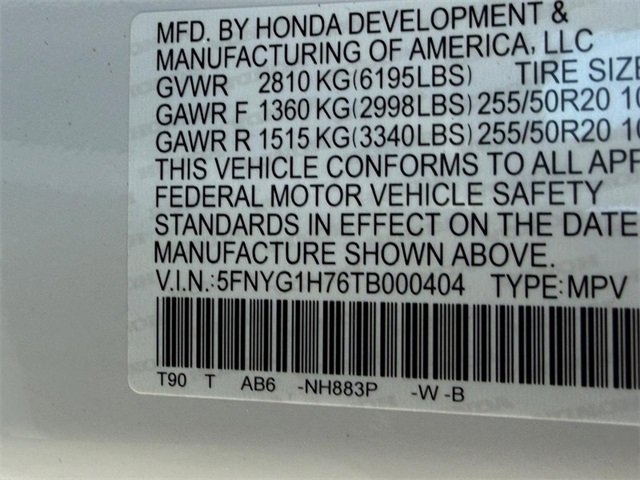 New 2026 Honda Pilot Touring image 18