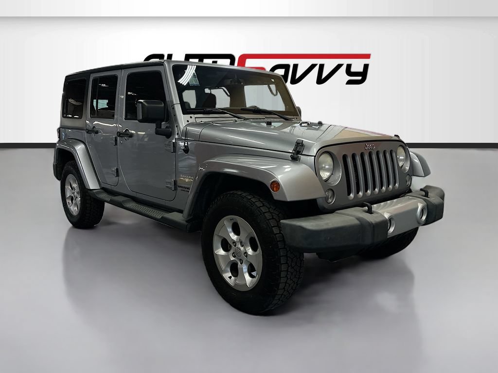 Used 2014 Jeep Wrangler Unlimited Sahara w/ Connectivity Group AWD/4WD image 1
