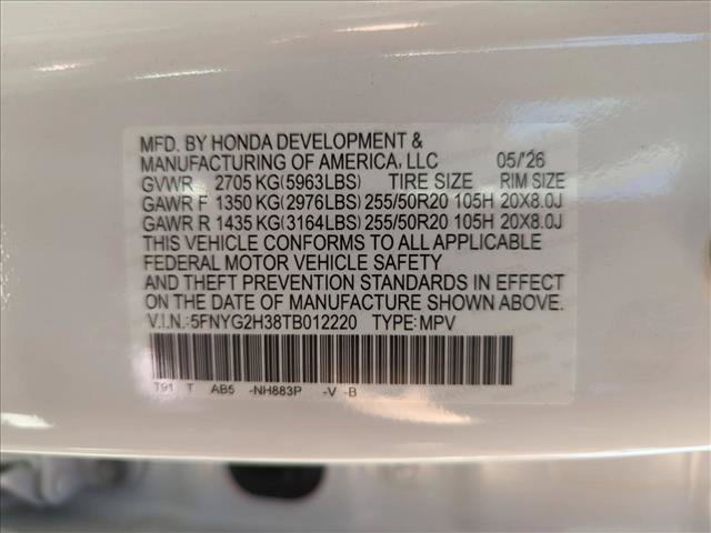 New 2026 Honda Pilot Sport image 17