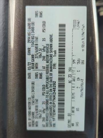 Certified 2022 Ford F150 XLT w/ Equipment Group 302A High image 25