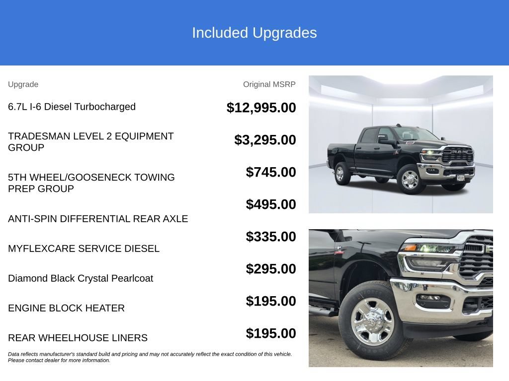 New 2026 RAM 2500 Tradesman AWD/4WD image 3