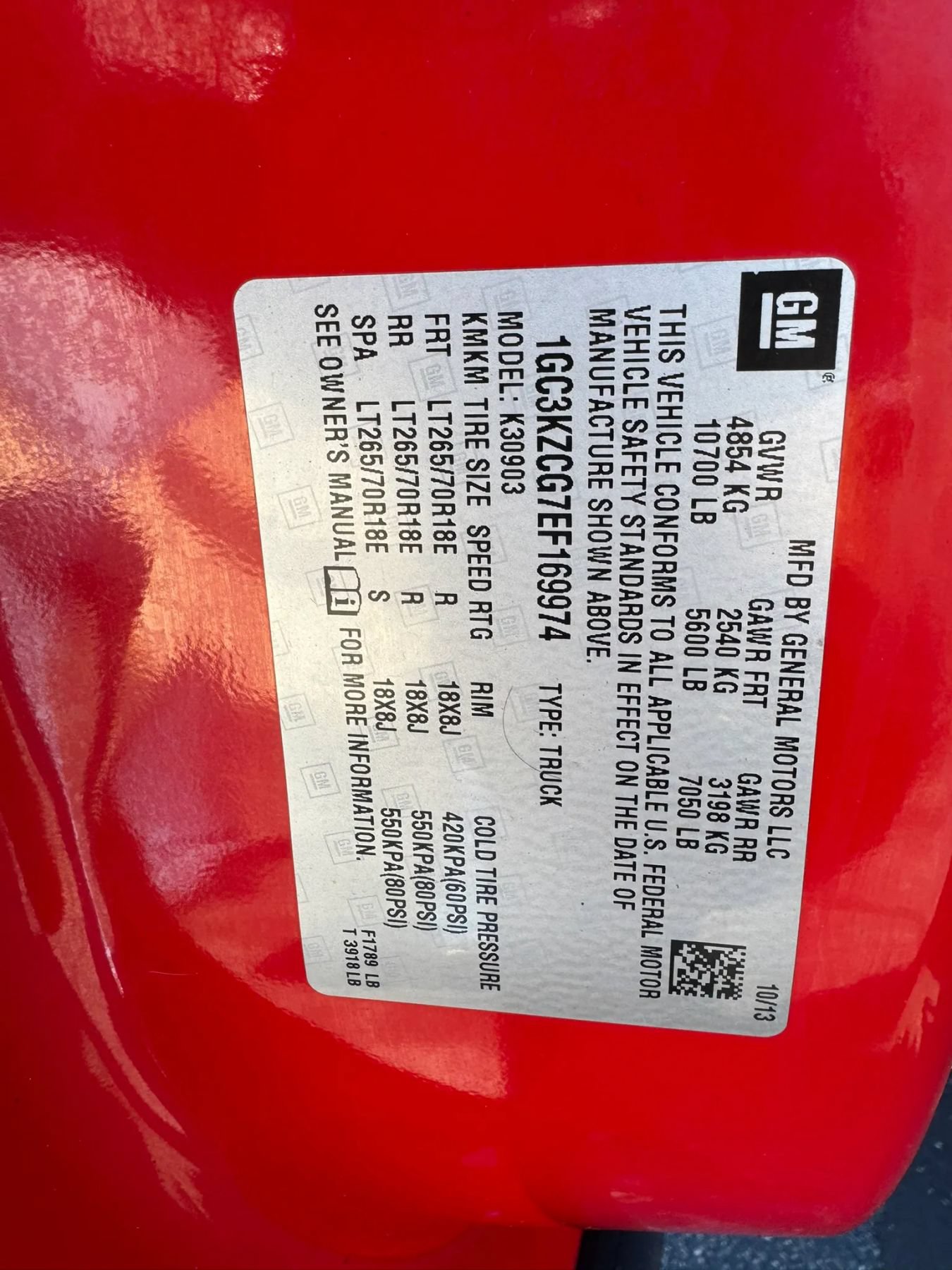 Used 2014 Chevrolet Silverado 3500 W/T AWD/4WD image 13