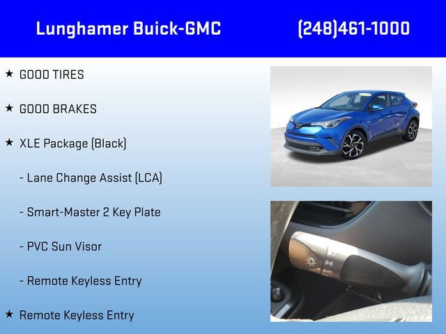 Used 2019 Toyota C-HR XLE FWD image 6