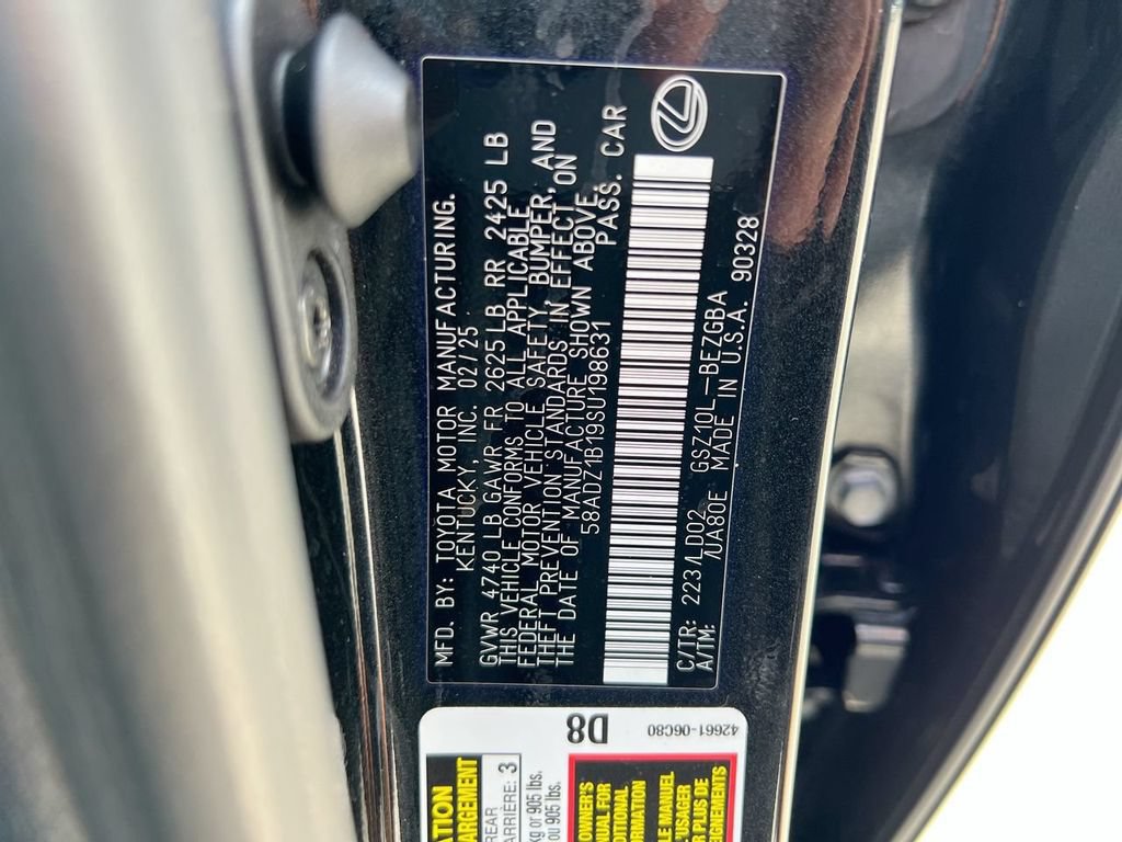 Certified 2025 Lexus ES 350 w/ Premium Package FWD image 22