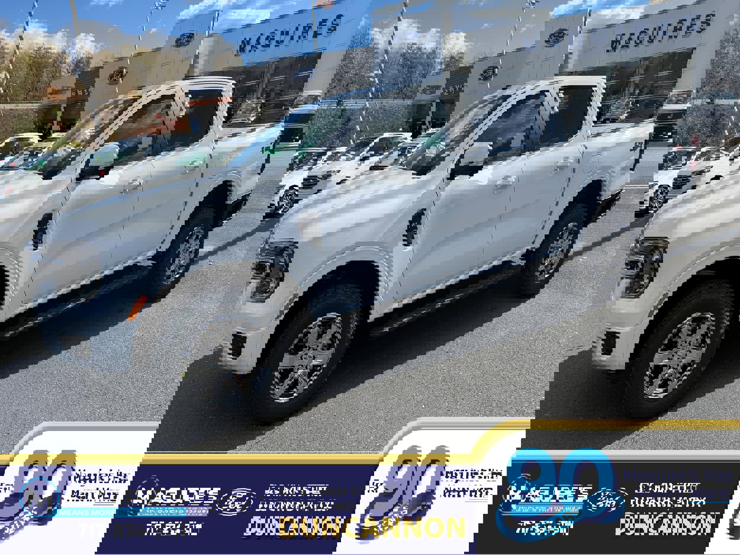 New 2025 Ford Ranger Lariat w/ Chrome Accent Package