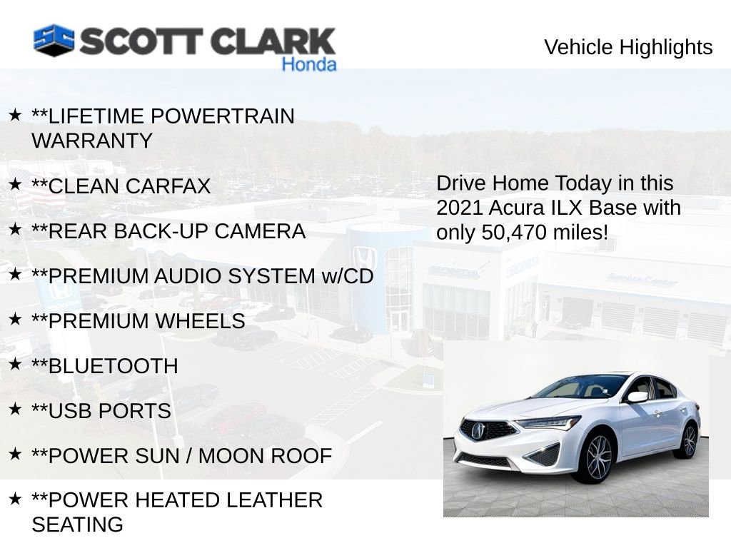 Used 2021 Acura ILX w/ Premium Package image 11