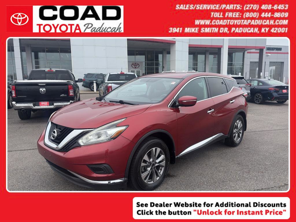 Used 2015 Nissan Murano S w/ Navigation Package