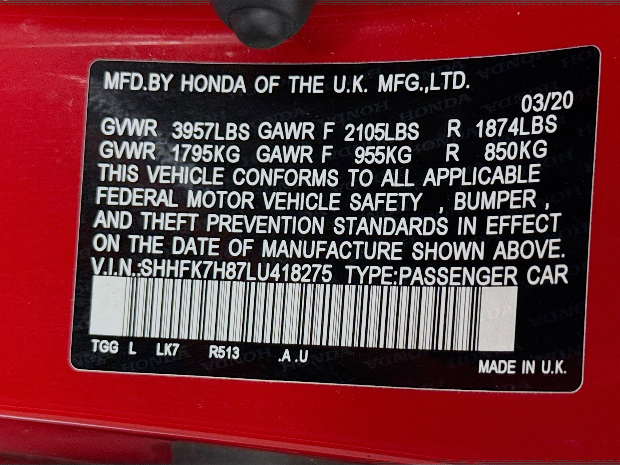 Used 2020 Honda Civic EX-L image 40