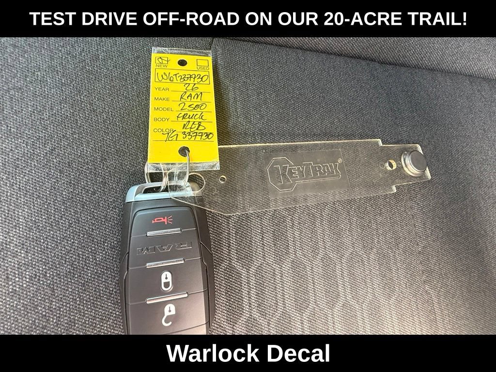 New 2026 RAM 2500 Warlock AWD/4WD image 42