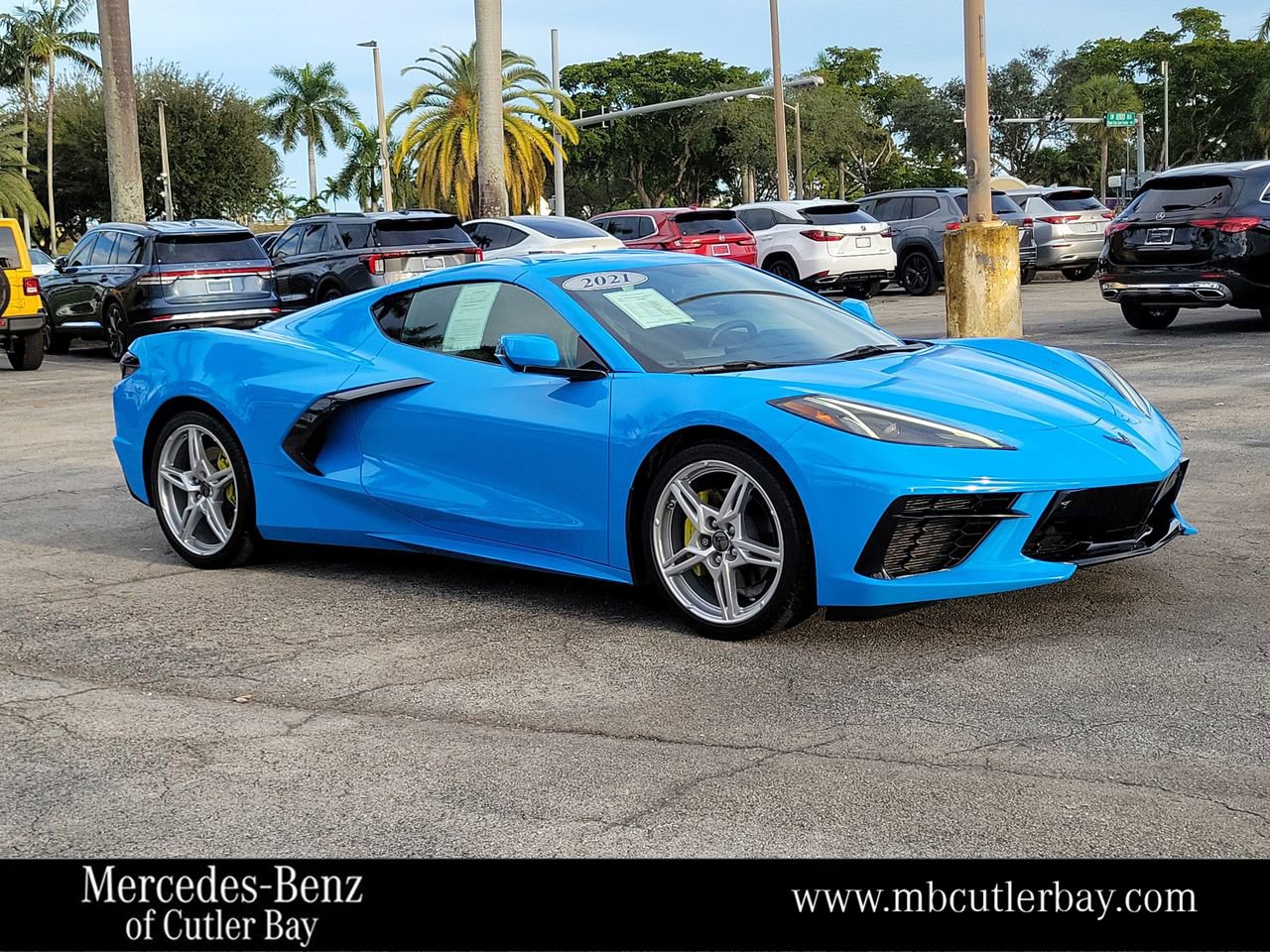 Used 2021 Chevrolet Corvette Stingray Preferred Cpe w/ 2LT image 1