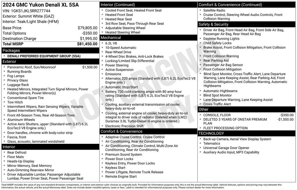 Certified 2024 GMC Yukon XL Denali image 57