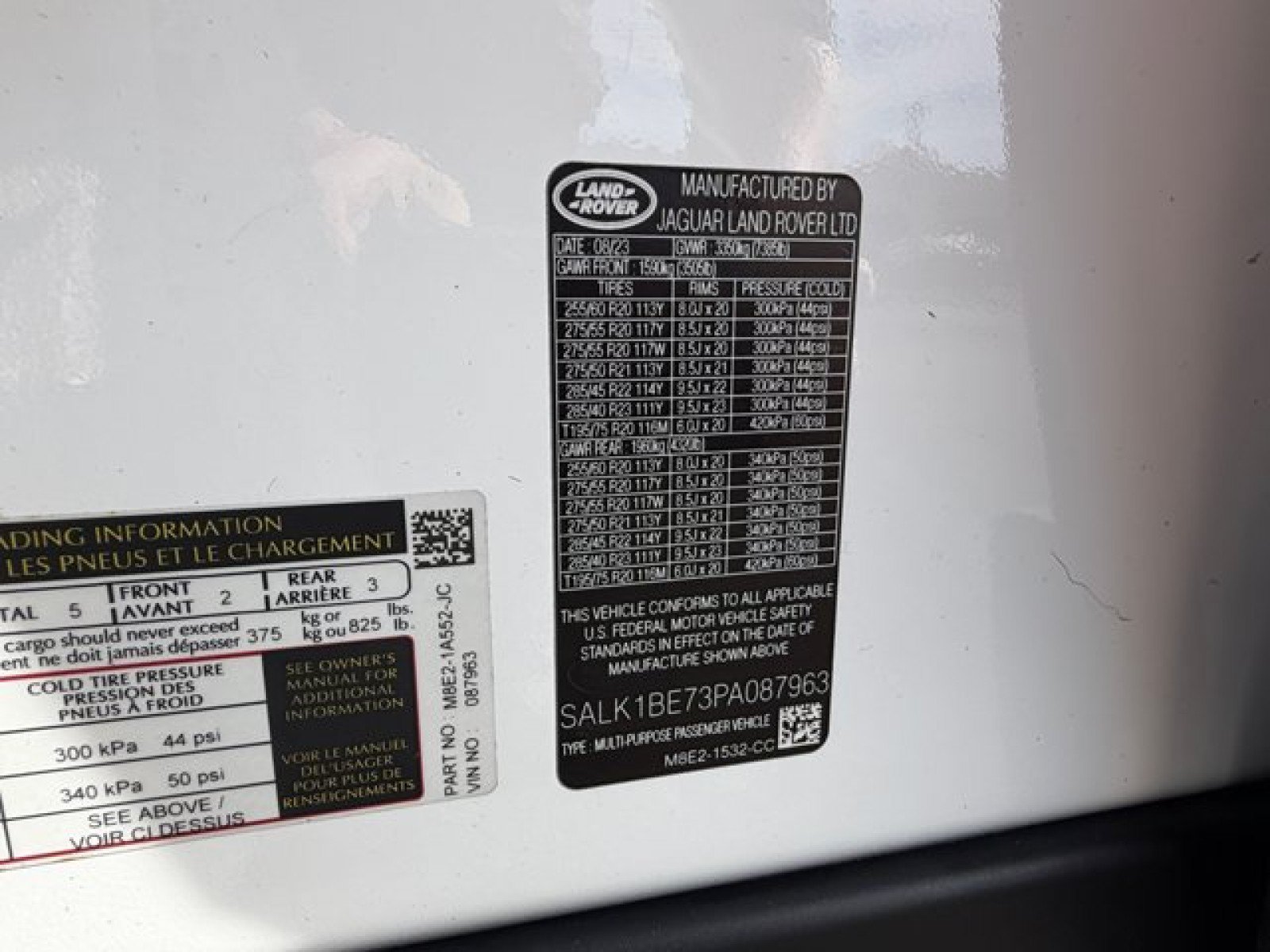 Certified 2023 Land Rover Range Rover Long Wheelbase Autobiography AWD/4WD image 23