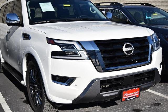 Certified 2023 Nissan Armada Platinum w/ Captain's Chairs Package image 2