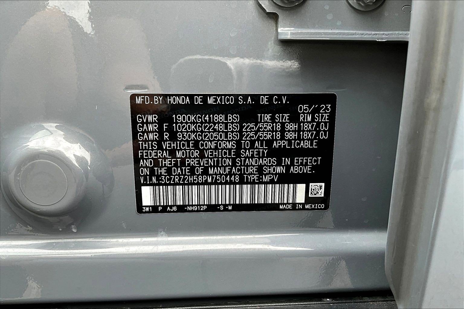 Used 2023 Honda HR-V Sport image 19