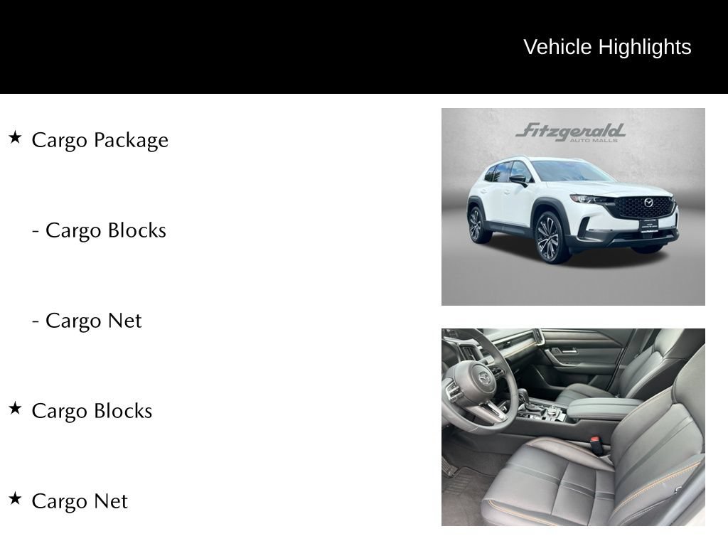 Certified 2026 MAZDA CX-50 AWD 2.5 S w/ Cargo Package image 9