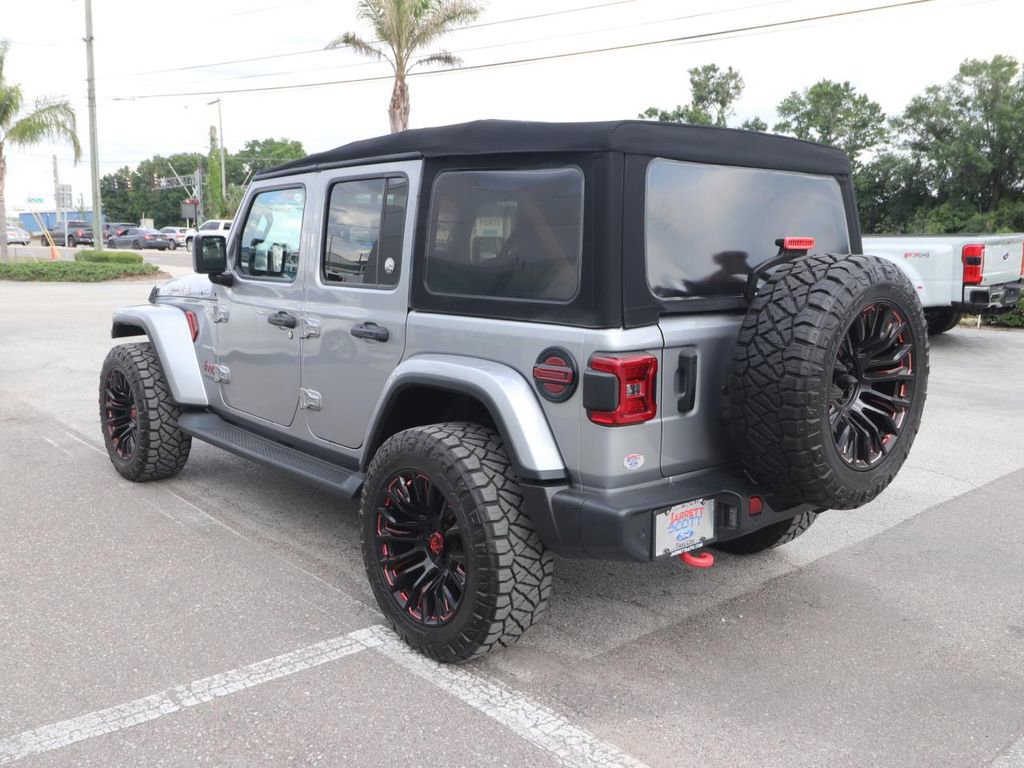 Used 2021 Jeep Wrangler Unlimited Sahara AWD/4WD image 10