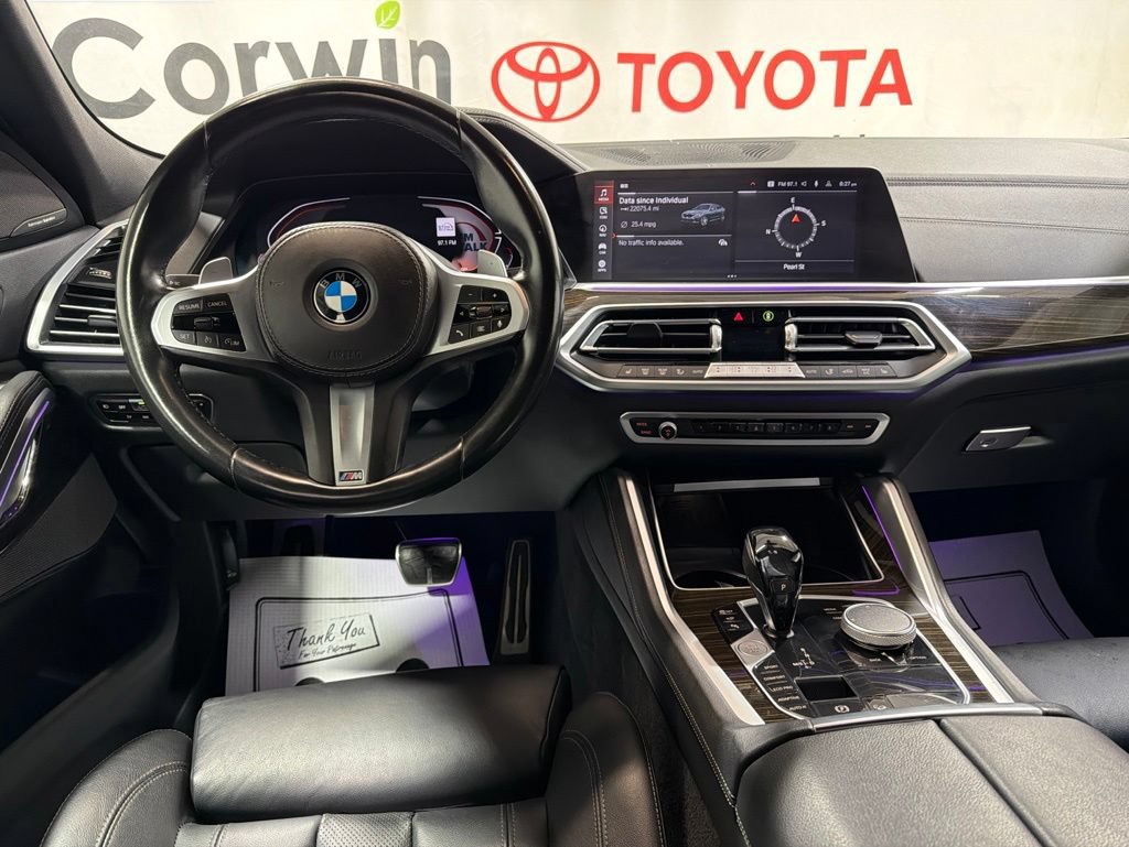 Used 2021 BMW X6 xDrive40i w/ M Sport Package AWD/4WD image 21