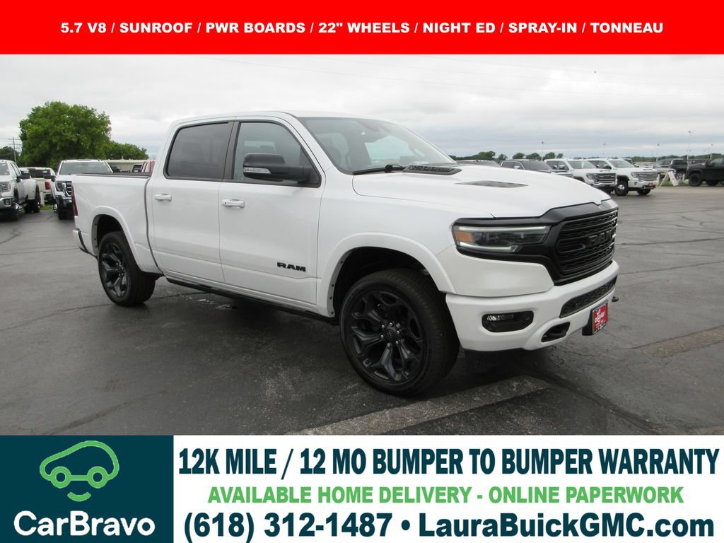 Used 2022 RAM 1500 Limited w/ Night Edition AWD/4WD image 1