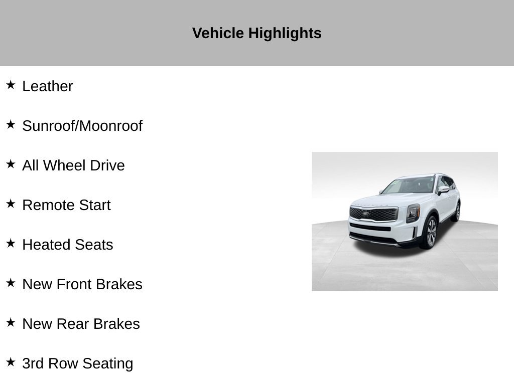 Used 2020 Kia Telluride S AWD/4WD image 9