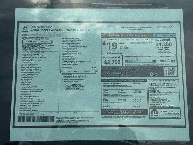 Used 2025 RAM 1500 Laramie image 24