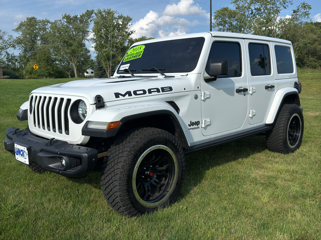 Used 2018 Jeep Wrangler Unlimited Sahara w/ Quick Order Package 24M Moab