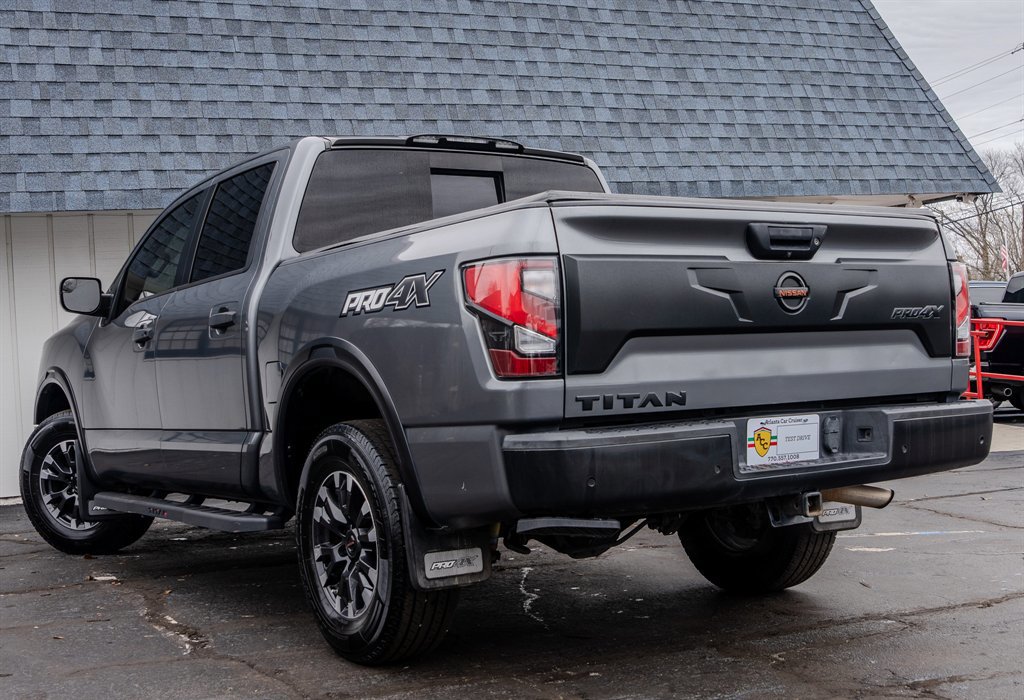 Used 2020 Nissan Titan PRO-4X w/ Pro-4x Utility Package AWD/4WD image 3