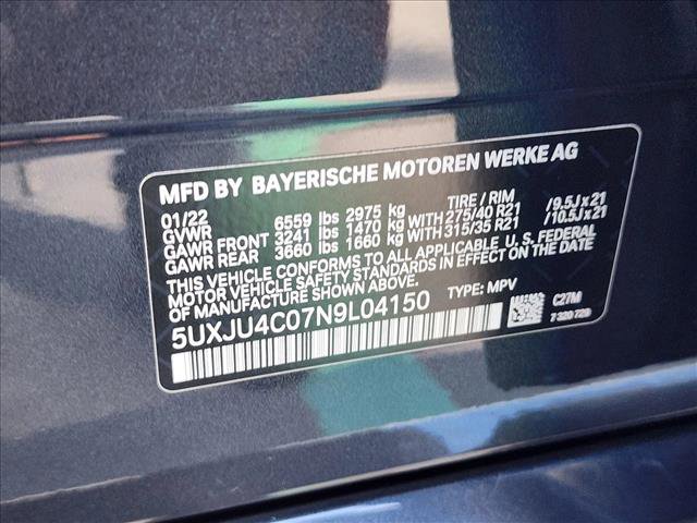 Used 2022 BMW X5 M50i w/ Executive Package AWD/4WD image 26