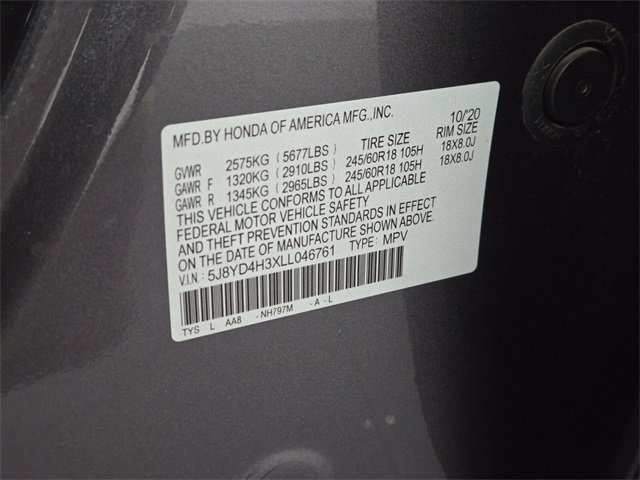 Used 2020 Acura MDX 3.5L image 30