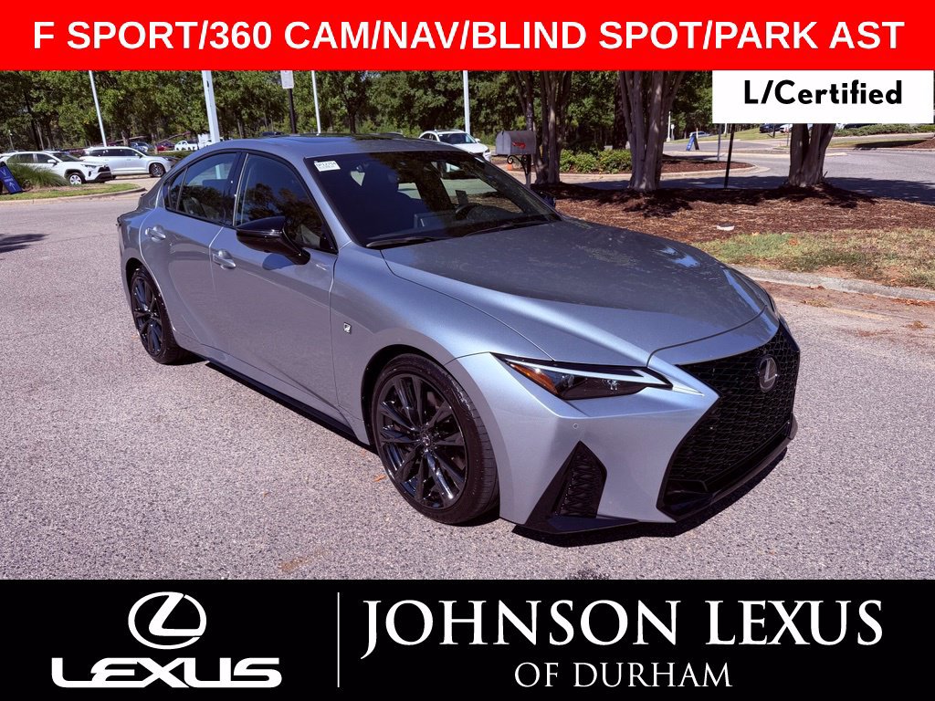Certified 2025 Lexus IS 350 F Sport w/ Navigation Package RWD image 1