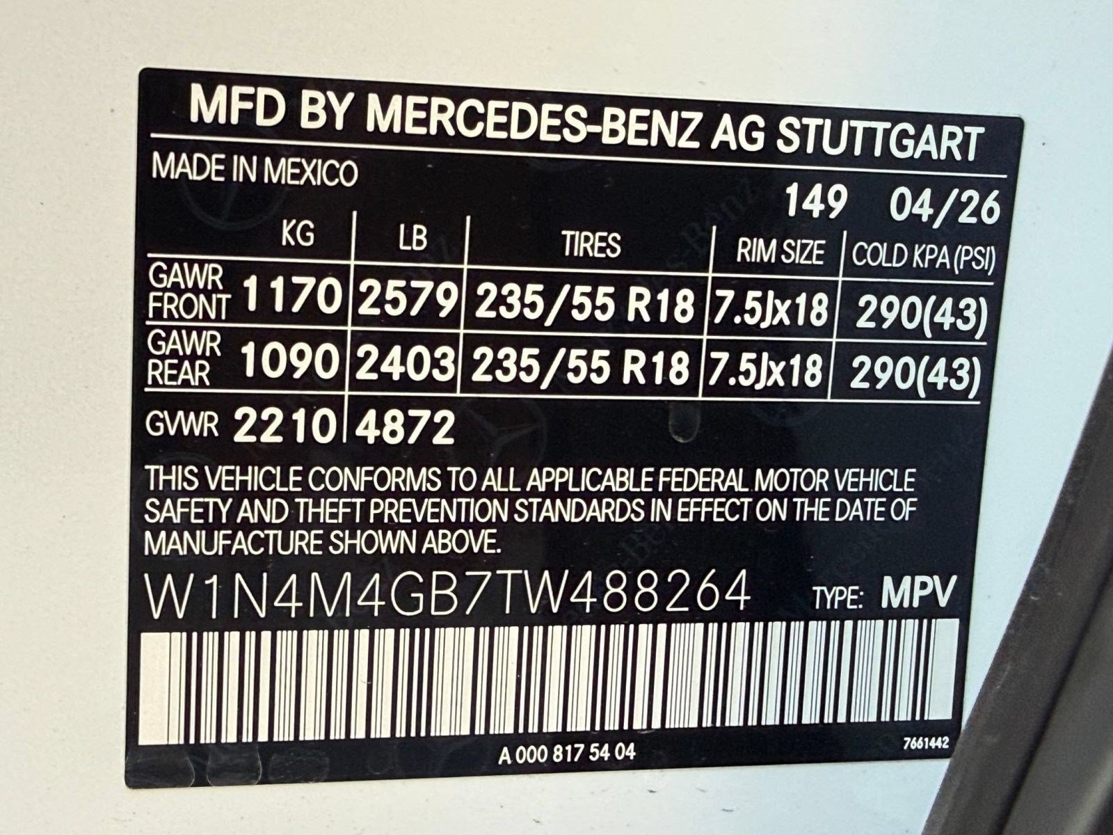 New 2026 Mercedes-Benz GLB 250 image 24