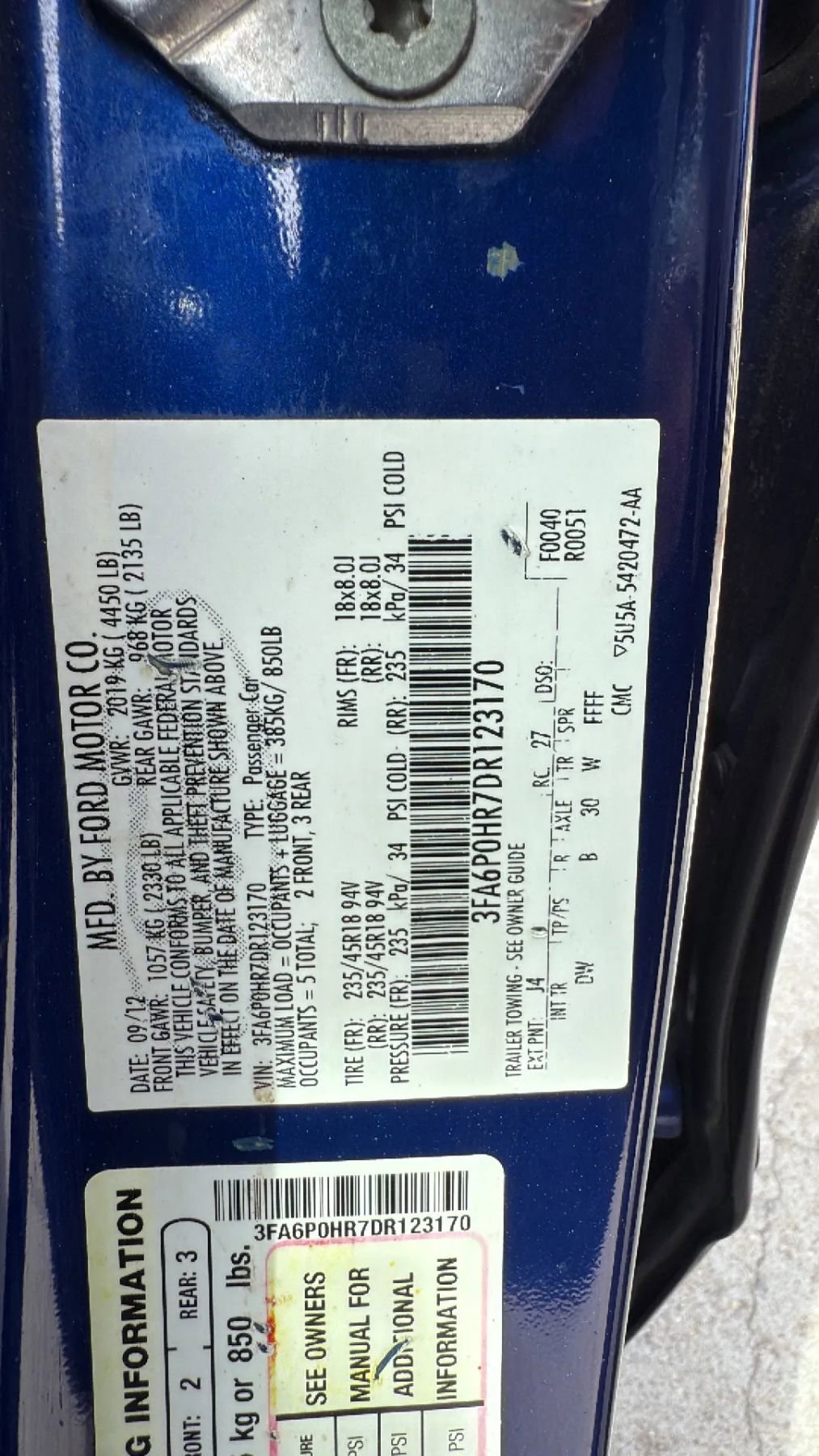 Used 2013 Ford Fusion SE FWD image 39