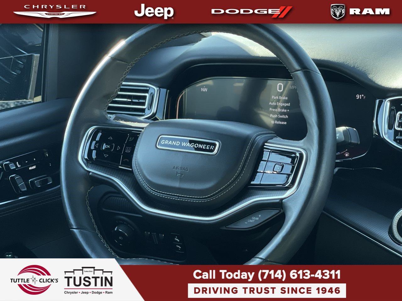 Used 2024 Jeep Grand Wagoneer L Series II w/ Quick Order Packagew 28T AWD/4WD image 21
