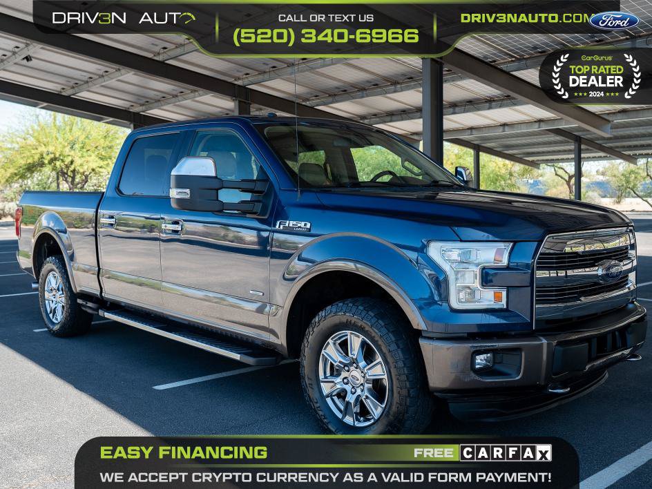 Used 2015 Ford F150 Lariat w/ Equipment Group 502A Luxury