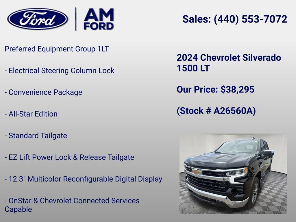 Used 2024 Chevrolet Silverado 1500 LT AWD/4WD image 18