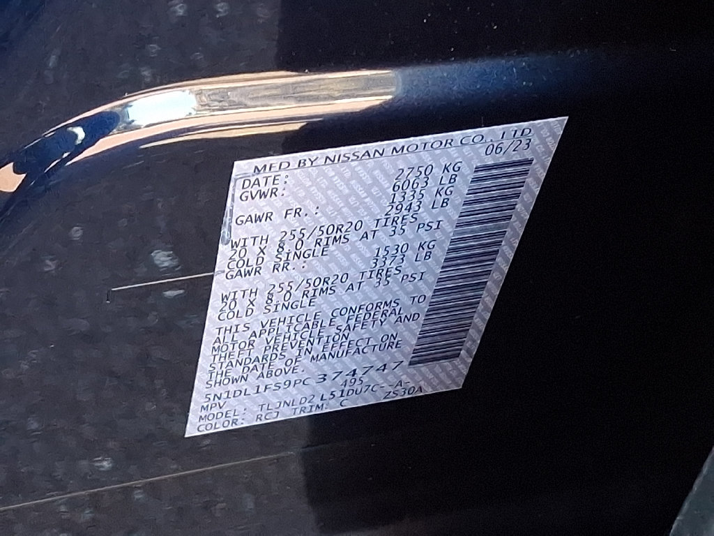 Certified 2023 INFINITI QX60 Luxe w/ Cargo Package AWD/4WD image 29