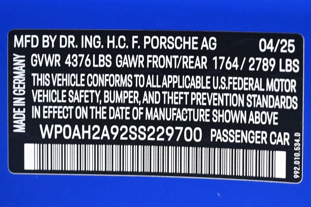 Certified 2025 Porsche 911 Carrera S RWD image 26