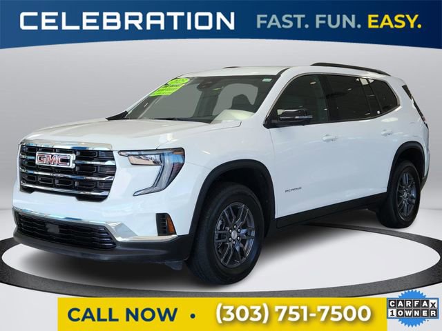 Certified 2025 GMC Acadia Elevation