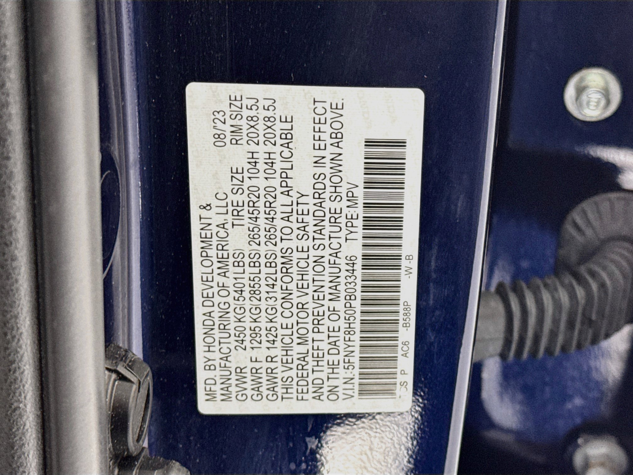 Certified 2023 Honda Passport EX-L image 32